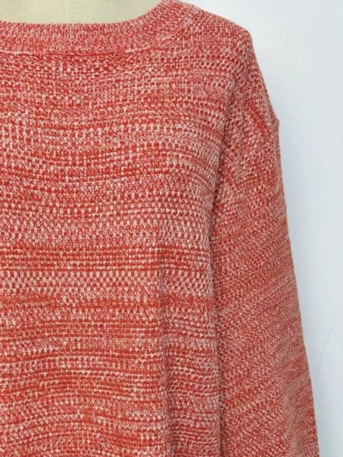 Round Neck Long Sleeve Sweater