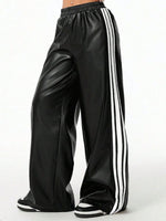 Striped Wide Leg Pants