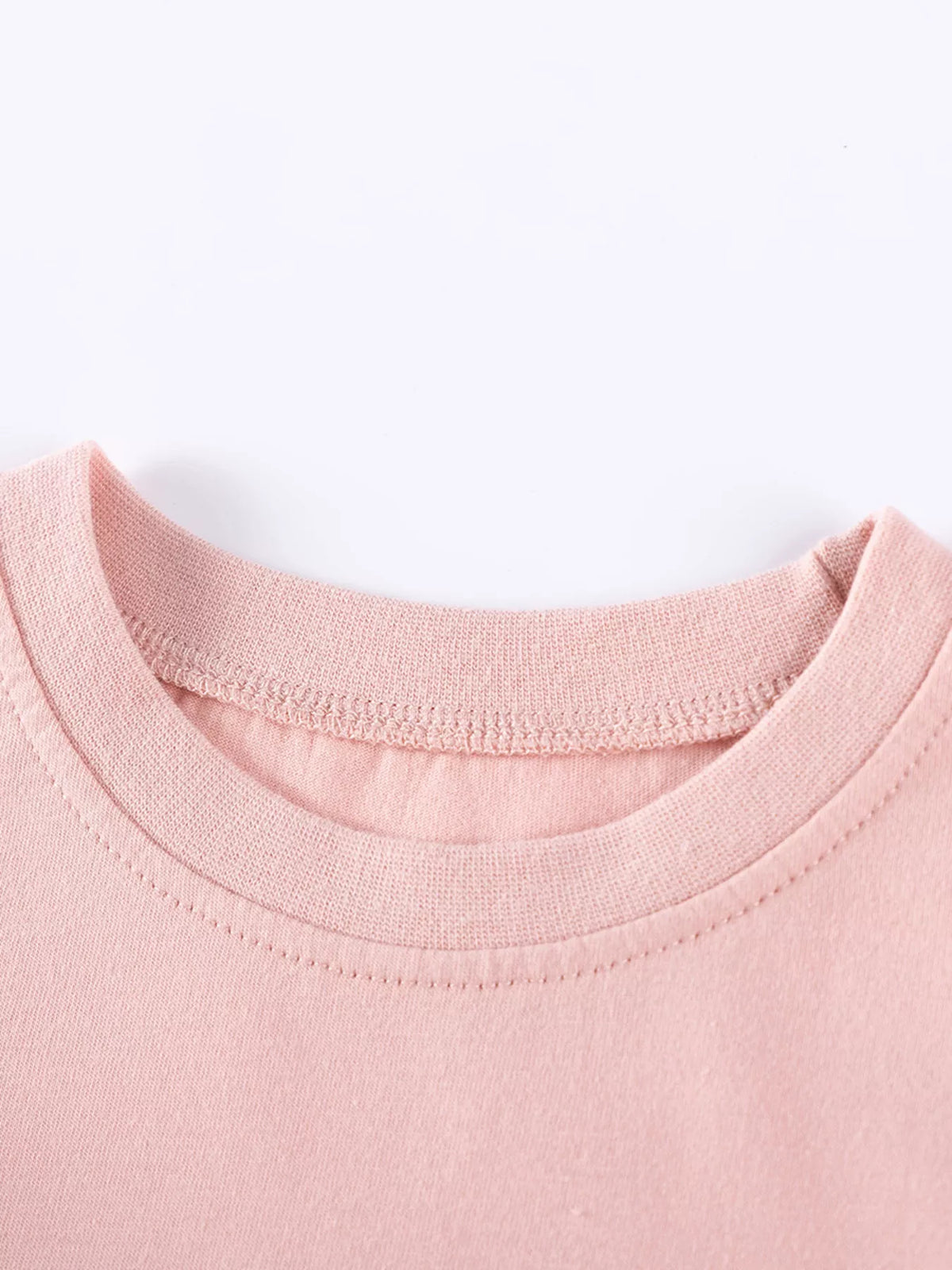 Children's Ruffle Trim Long Sleeve Dress