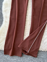 Tie-Waist Wide Leg Pants