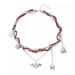 Halloween Double Layered Pendant Necklace