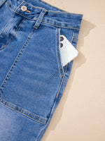High-Waisted Wide Leg Flare Jeans