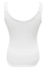 Full Size Lace Detail V-Neck Tank Plus Size