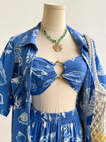 Seashell Print 3-Piece Summer Set