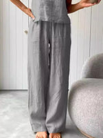Scoop Neck Cami and Pants Set