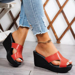 Open Toe Wedge Sandals