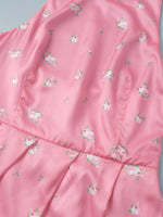 Floral Print Cami and Skirt Set