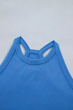 Sleeveless Cropped Top and Pocketed Skort Set