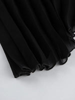 Pleated Detail Tube Mini Dress
