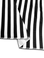 Casual Striped Tiered Ruffle Tank Dress
