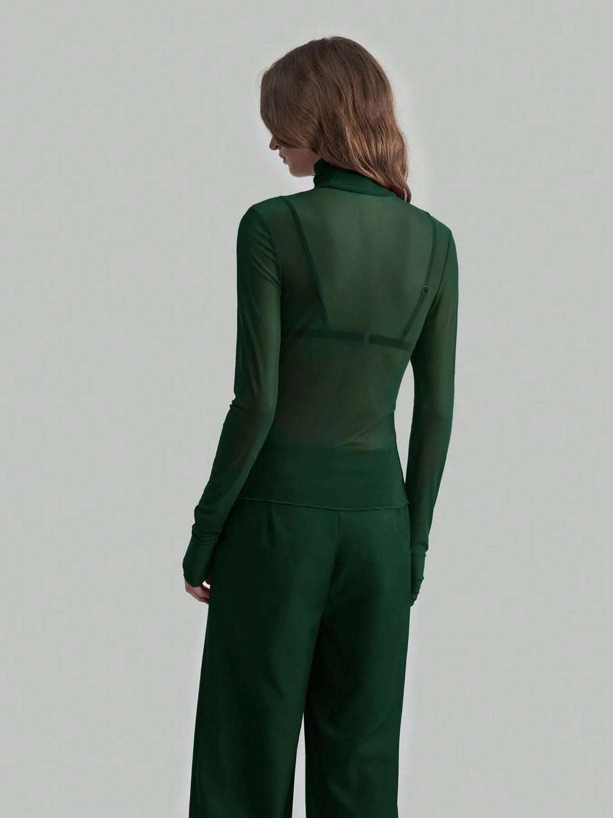 Turtleneck Long Sleeve Top
