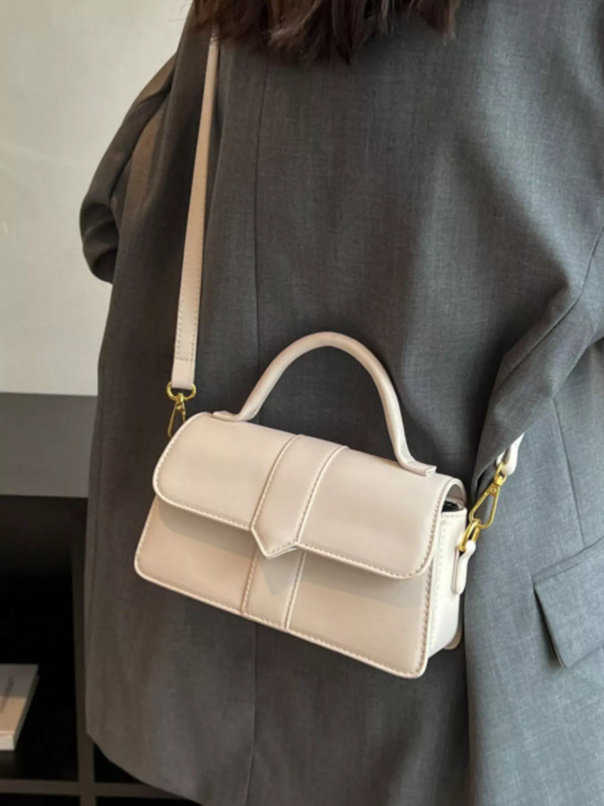 Top Handle Crossbody Bag