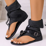 Toe Post Buckle Sandals