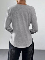 Casual Long Sleeve T-Shirt