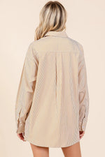 Mittoshop Striped Shirt and Shorts Set