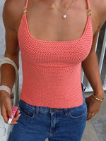 Scoop Neck Knit Cami