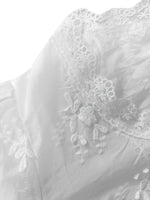 Lace Detail Button Up Shirt