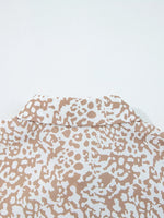 Leopard Striped Western Casual Shirt