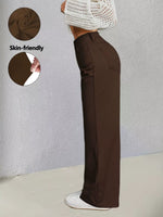 High-Waisted Wide-Leg Jeans