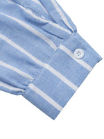 Striped Oversized Button-Down Shirt