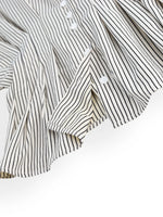 Striped Short Sleeve Button-Up Shirt