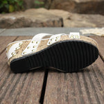 Open Toe Wedge Sandals