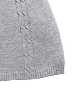 Cable Knit A-Line Sweater Dress