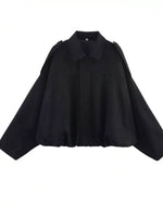 Zip Up Oversized Jacket