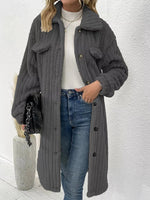 Button-Down Longline Outerwear