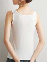 Plus Size Ribbed Scoop Neck Tank Top
