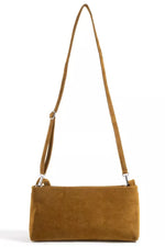 Fame Faux Suede Rectangle Bag