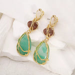18K Gold-Plated Teardrop Earrings