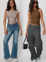 2 Piece Round Neck Tank