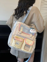 Multi-Pocket Shoulder Bag
