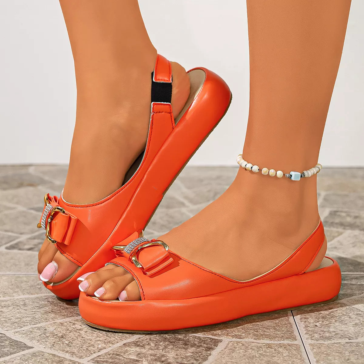 Open Toe Platform Sandals