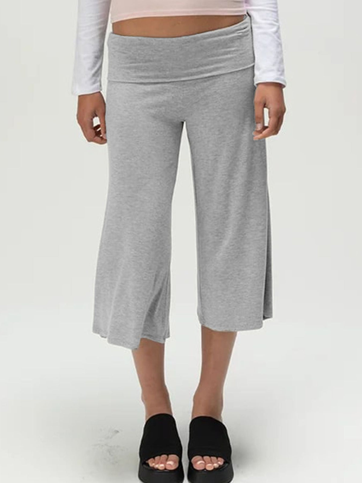 Wide Leg Capris