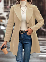 Button Up Longline Coat