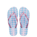 Tropical Print Summer Slippers