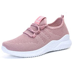 Breathable Mesh Lace Up Athletic