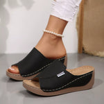 Open Toe Wedge Sandals
