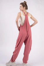 VERY JPlunge Sleeveless Jumpsuit with Pockets