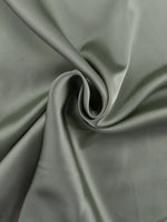 V-Neck Satin Mini Dress with Flowy Sleeves