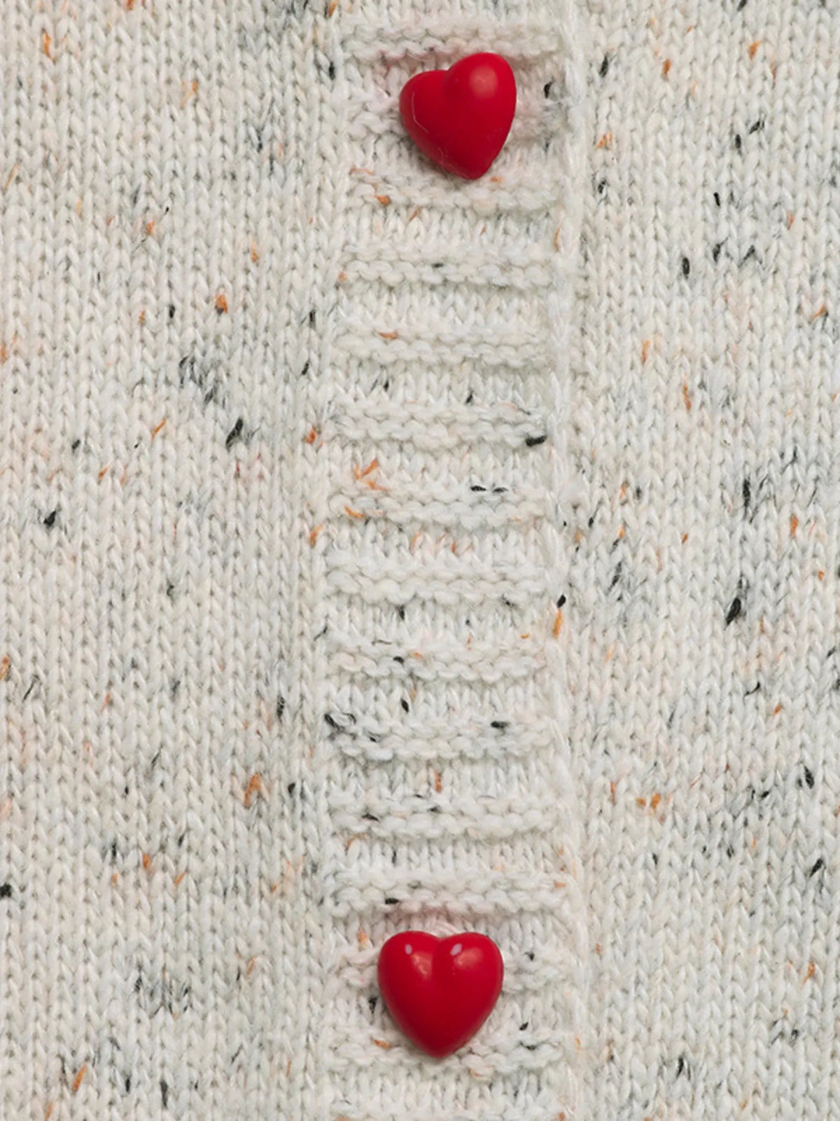 Contrast Trim Button Up Long Sleeve Cardigan