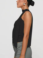 Halter Neck Ruched Top