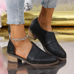 Point Toe Block Heels Pumps