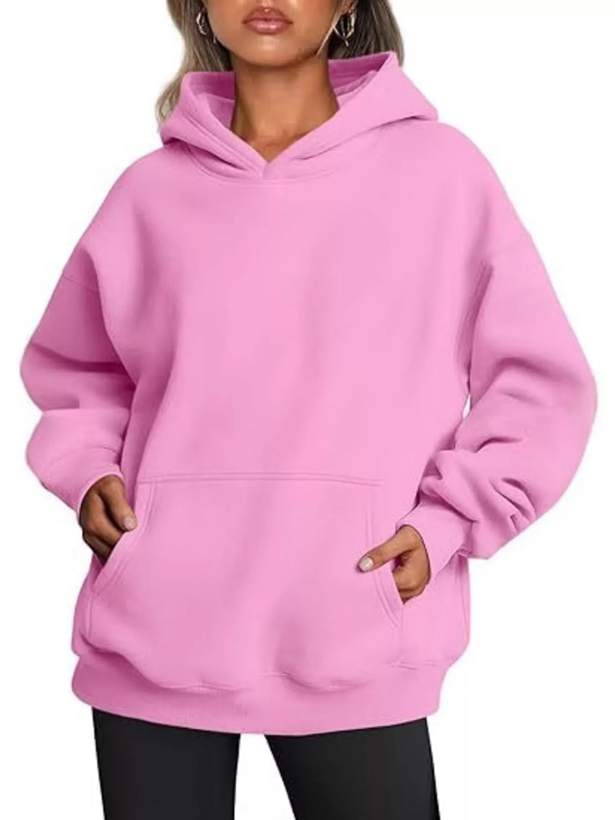 Kangaroo Pocket Long Sleeve Hoodie