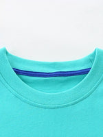 Children's Animal Graphic Crew Neck T-Shirt