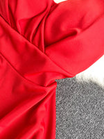 Surplice Spaghetti Strap Mini Dress