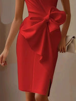 Bow Detail Sleeveless Dress
