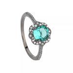 925 Sterling Silver Zircon Minimalist Ring